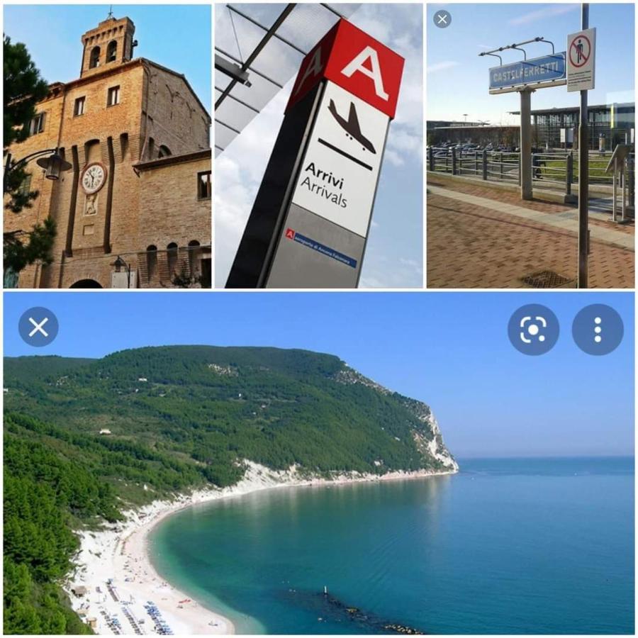 Apartament Al Castello - Aeroporto Delle Marche - Ancona Falconara Marittima Zewnętrze zdjęcie