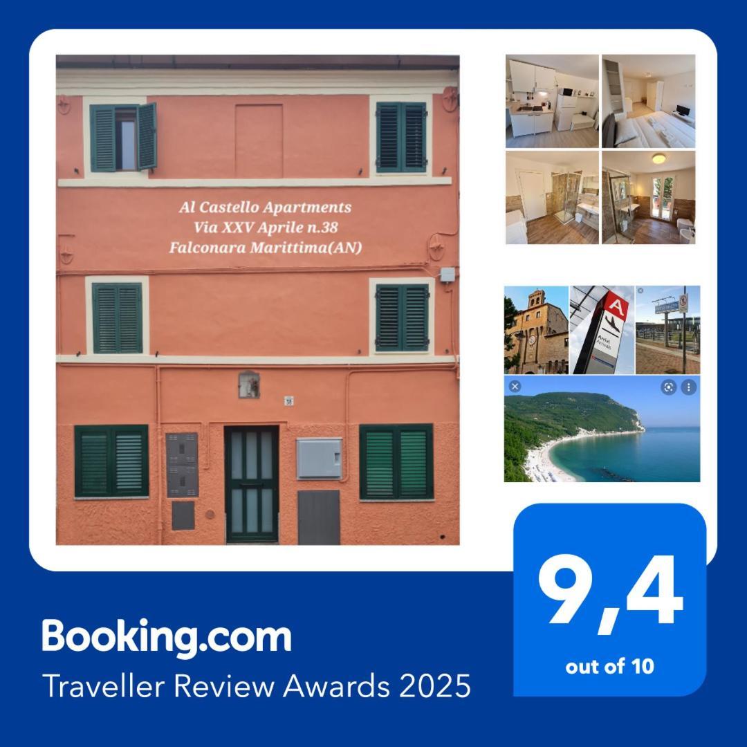 Apartament Al Castello - Aeroporto Delle Marche - Ancona Falconara Marittima Zewnętrze zdjęcie